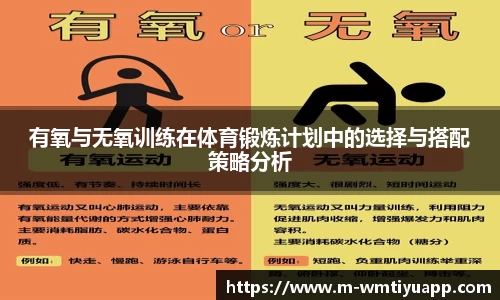 有氧与无氧训练在体育锻炼计划中的选择与搭配策略分析